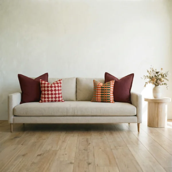 Amora Diamond Sofa Cushions Set – 4 Covers