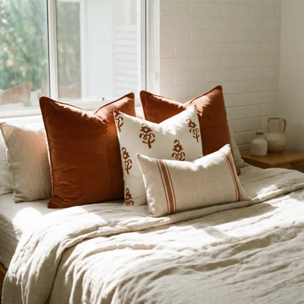 Aria Bed Cushions Set - 4 Covers