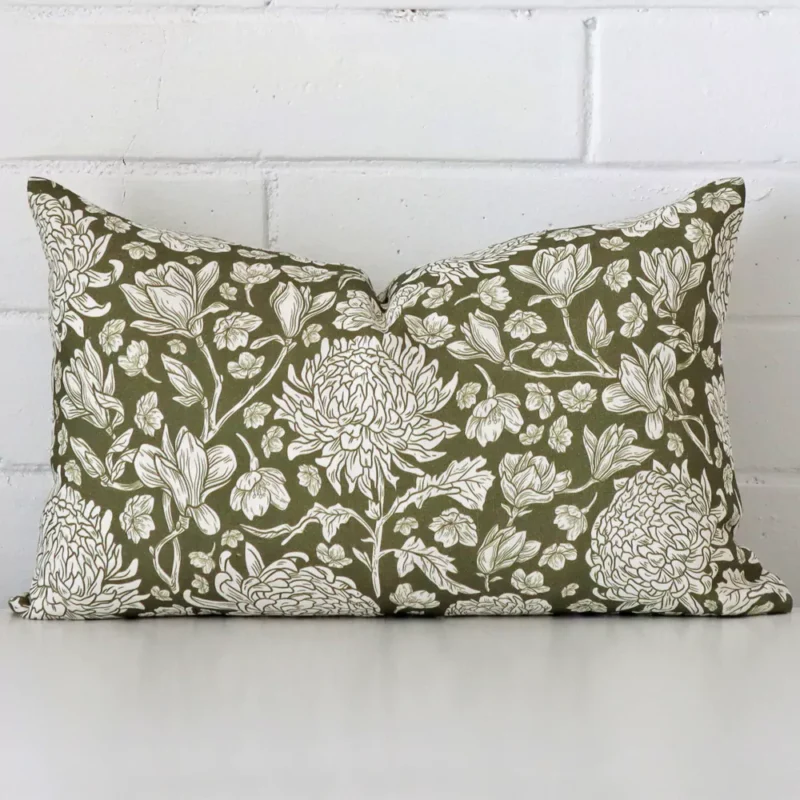 ava-linen-olive-green-floral-cushion-cover-rectangle-sc1007-30