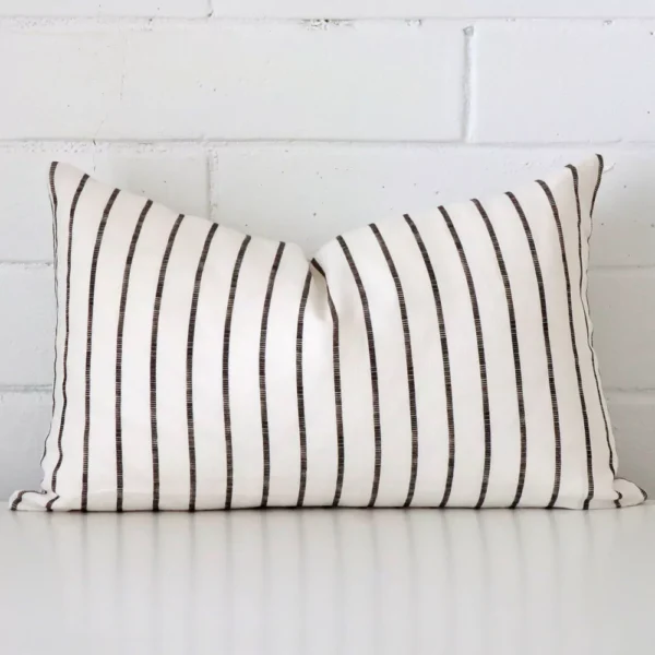 Amelie Linen Striped Cushion Cover - Rectangle