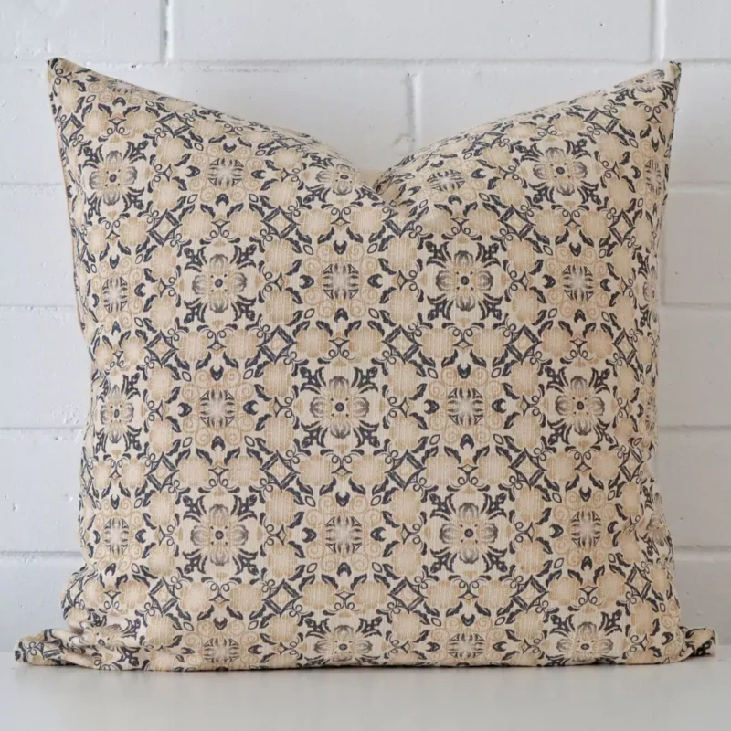 esme-designer-cushion-cover-art109-55c A graceful large cushion that is made from a durable designer fabric.