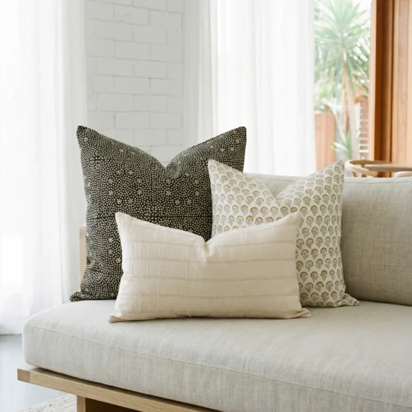 Essa Couch Cushions Set - 3 Designer Covers
