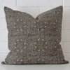 Vibrant designer cushion cover constructed from designer fabric and shown in a large size.
