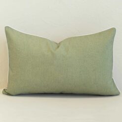 Horizon Waterproof Sage Outdoor Cushion Cover – Rectangle