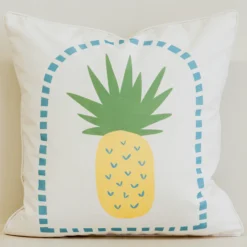 Isla Pineapple Waterproof Outdoor Cushion Cover