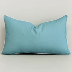Isla Waterproof Aqua Outdoor Cushion Cover - Rectangle