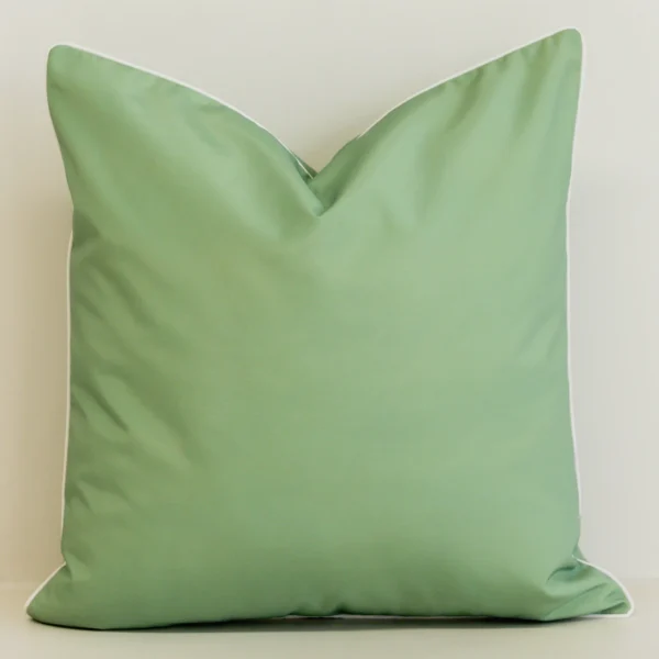 Isla Waterproof Green Outdoor Cushion Cover - Large
