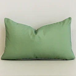 Isla Waterproof Green Outdoor Cushion Cover - Rectangle
