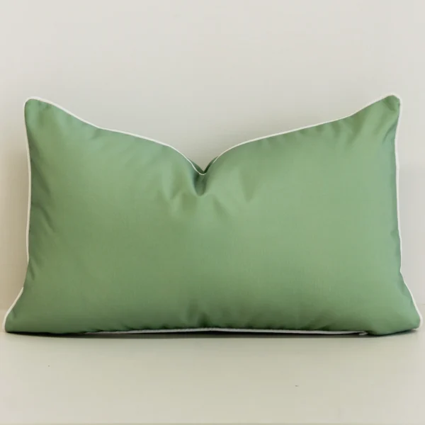 Isla Waterproof Green Outdoor Cushion Cover - Rectangle