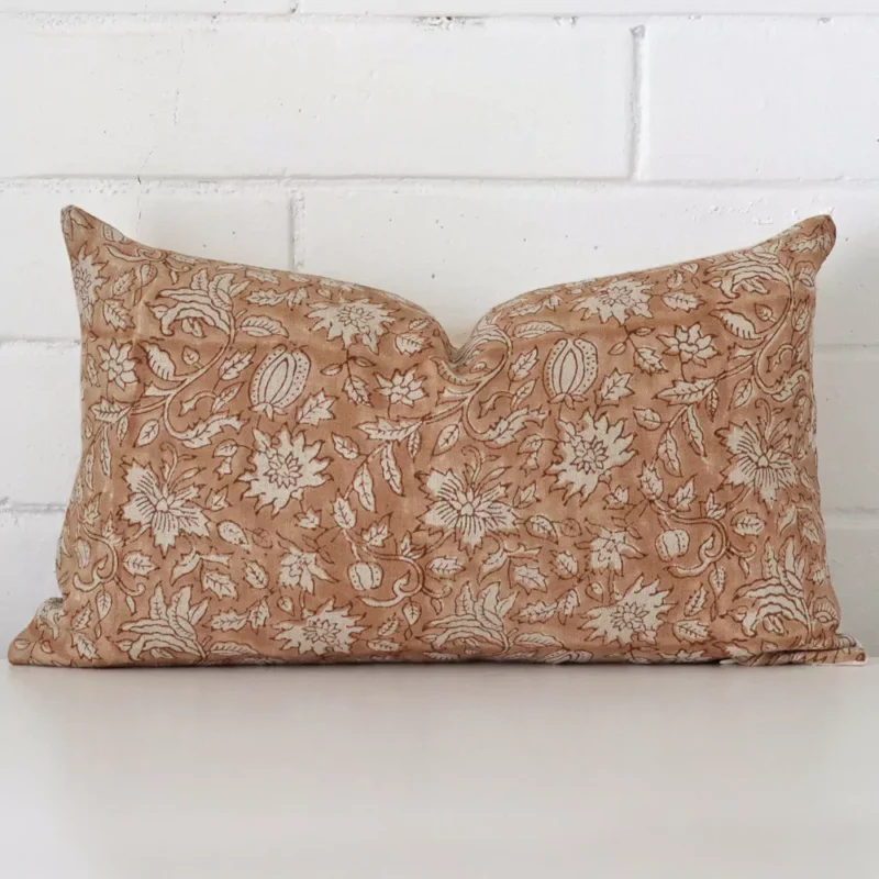 laurel-floral-designer-cushion-cover-rectangle-art111-30b A stunning rectangle designer cushion. It has an exquisite floral design.