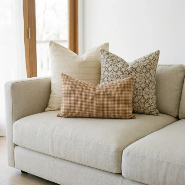 Lennox Couch Cushions Set - 3 Designer Covers
