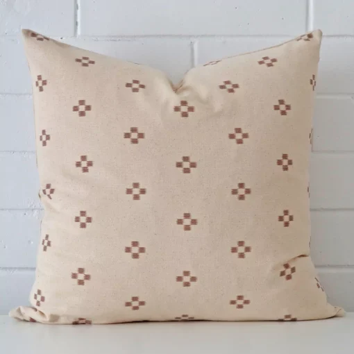 Gorgeous designer large cushion that has a charming style.