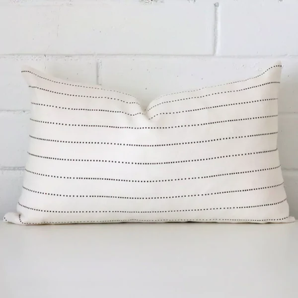Ollie Linen Striped Cushion Cover - Rectangle