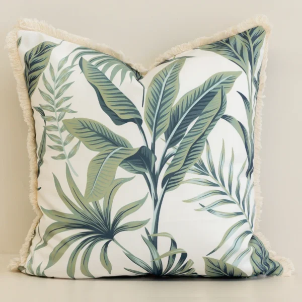 Palmera Waterproof Frond Outdoor Cushion Cover