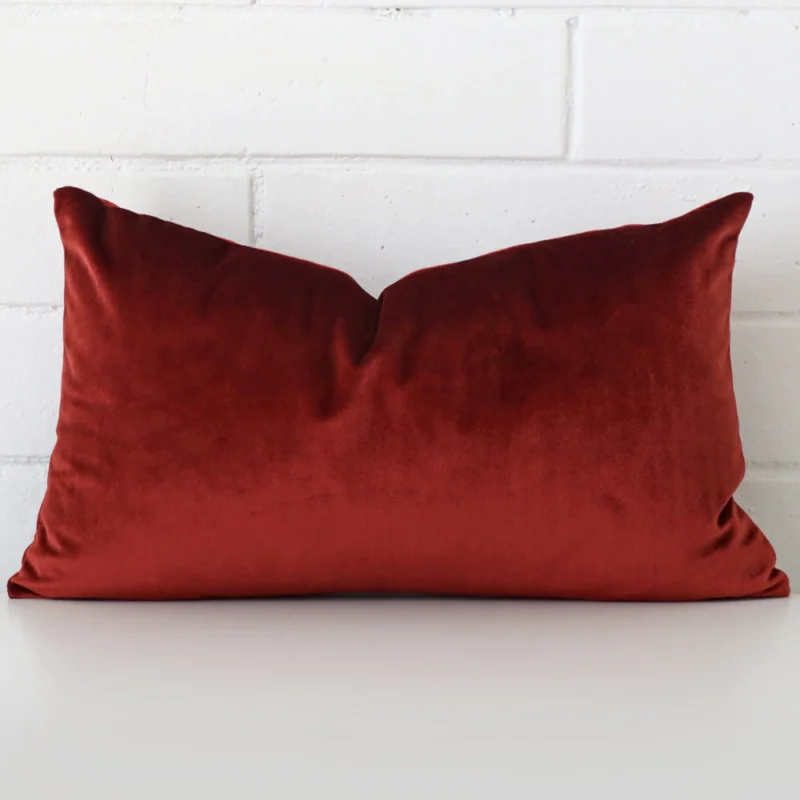 rust-velvet-cushion-cover-rectangle-sc1051-30