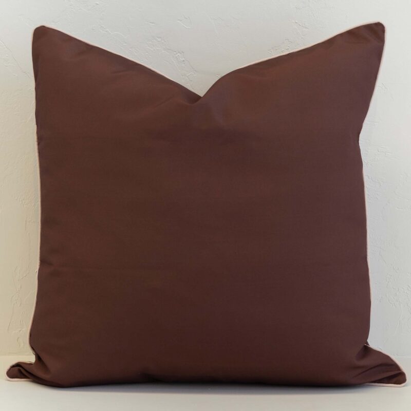 sienna-waterproof-brown-outdoor-cushion-cover---large---sc1153-55 Large Sienna outdoor cushion in solid rich brown with clean minimal design.