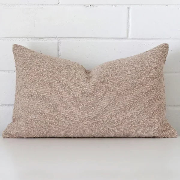 Sofia Beige Boucle Cushin Cover - Rectangle