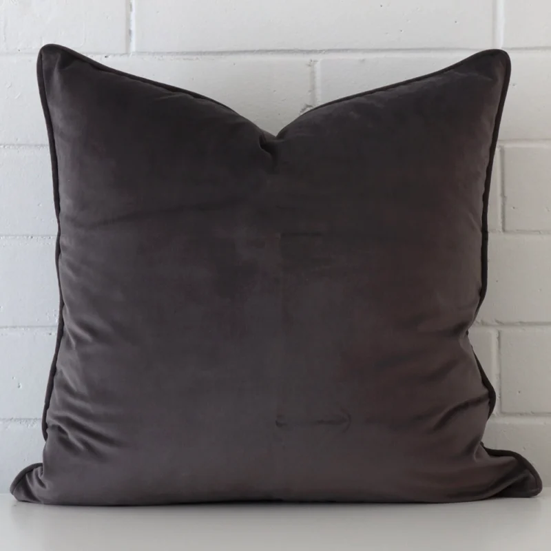 space-grey-velvet-cushion-cover-55cm-x-55cm-sc424-55b A stunning large linen cushion in a space grey colour.