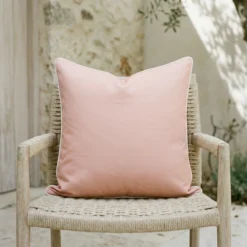 Isla Waterproof Pink Outdoor Cushion Cover - Large
